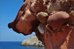 Menorca, Felsenküste Cala Morell