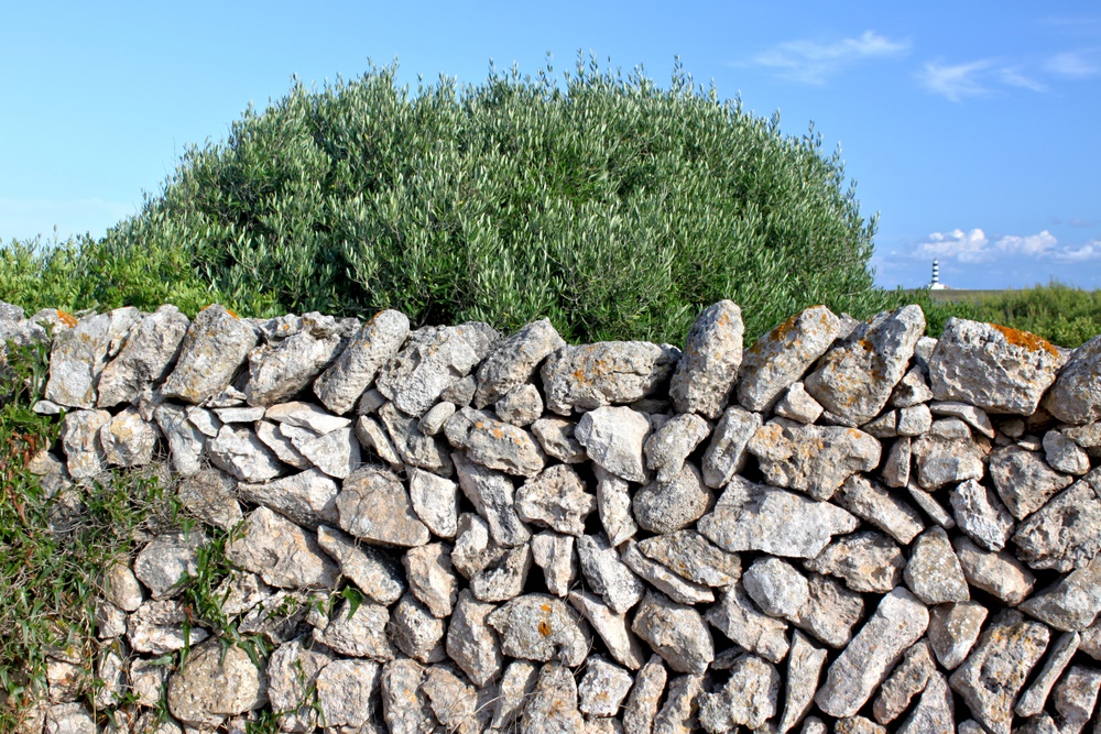 Menorcinische Trockenmauer