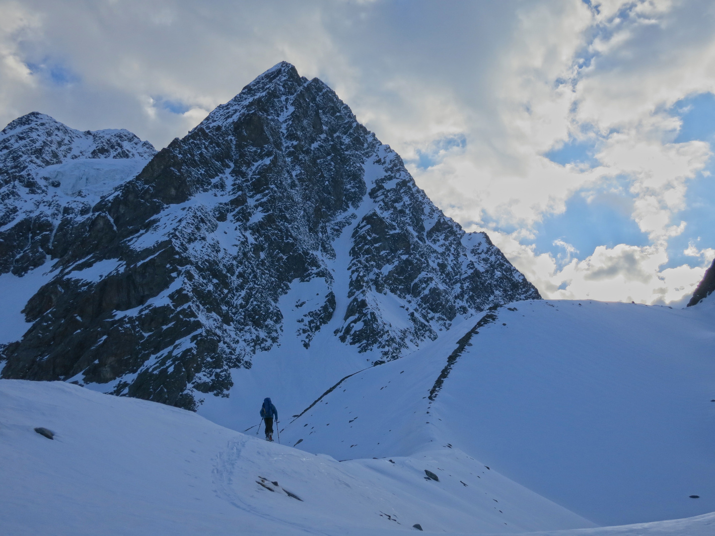 Mensch im Gebirge 3