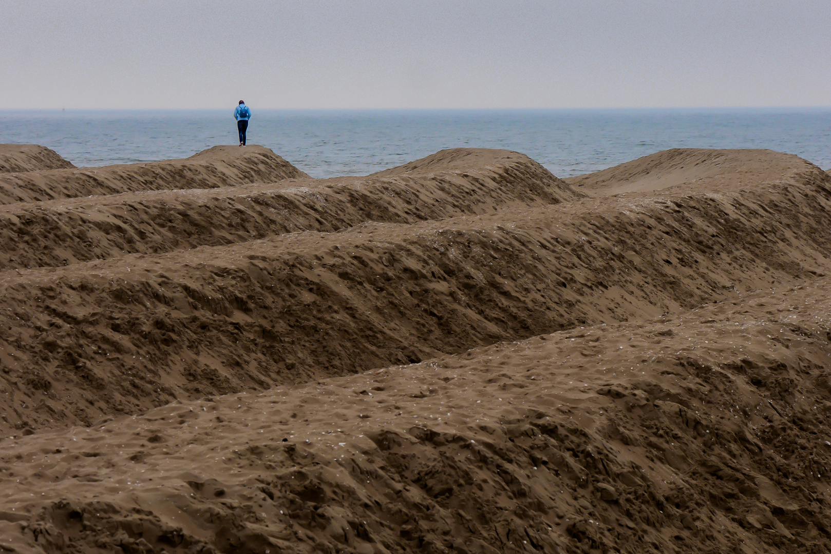 Mensch - Strand - Kunst