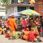 Menschen am Durbar Square