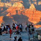 Menschen am Grand Canyon