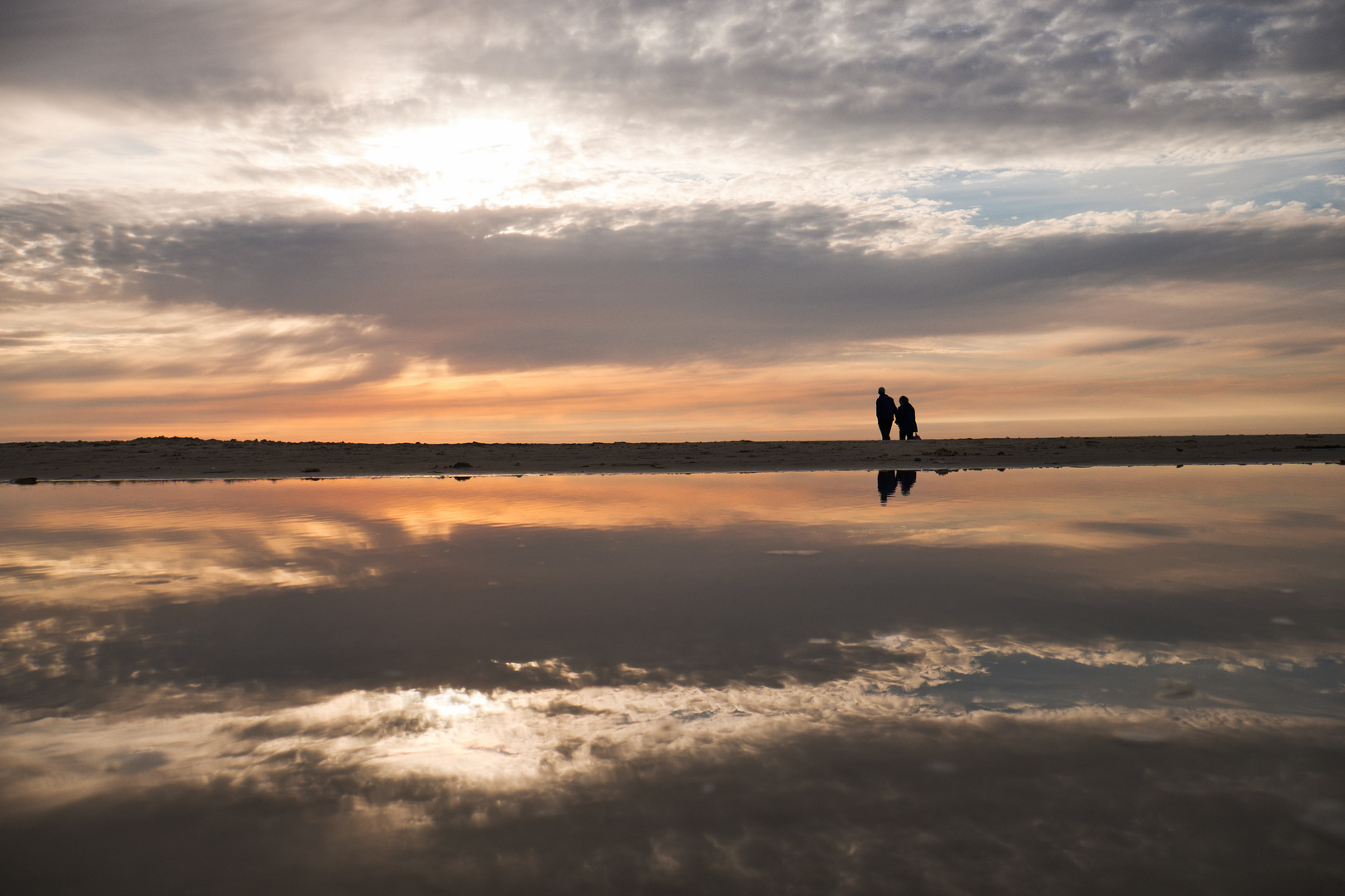 Menschen am Horizont