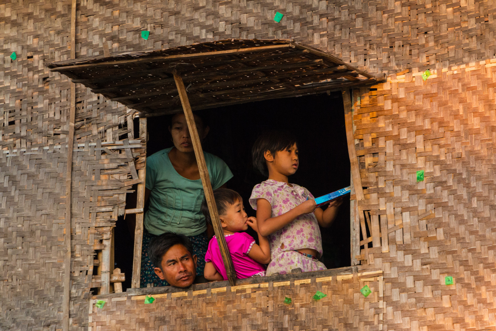 Menschen am Inle-See