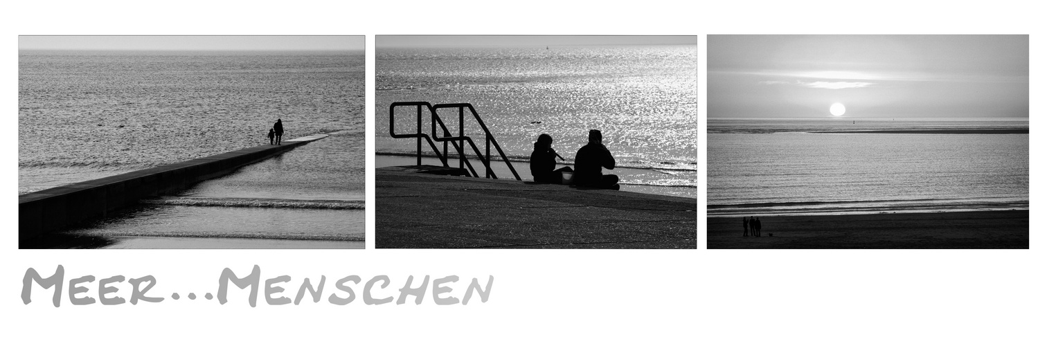 Menschen am Meer