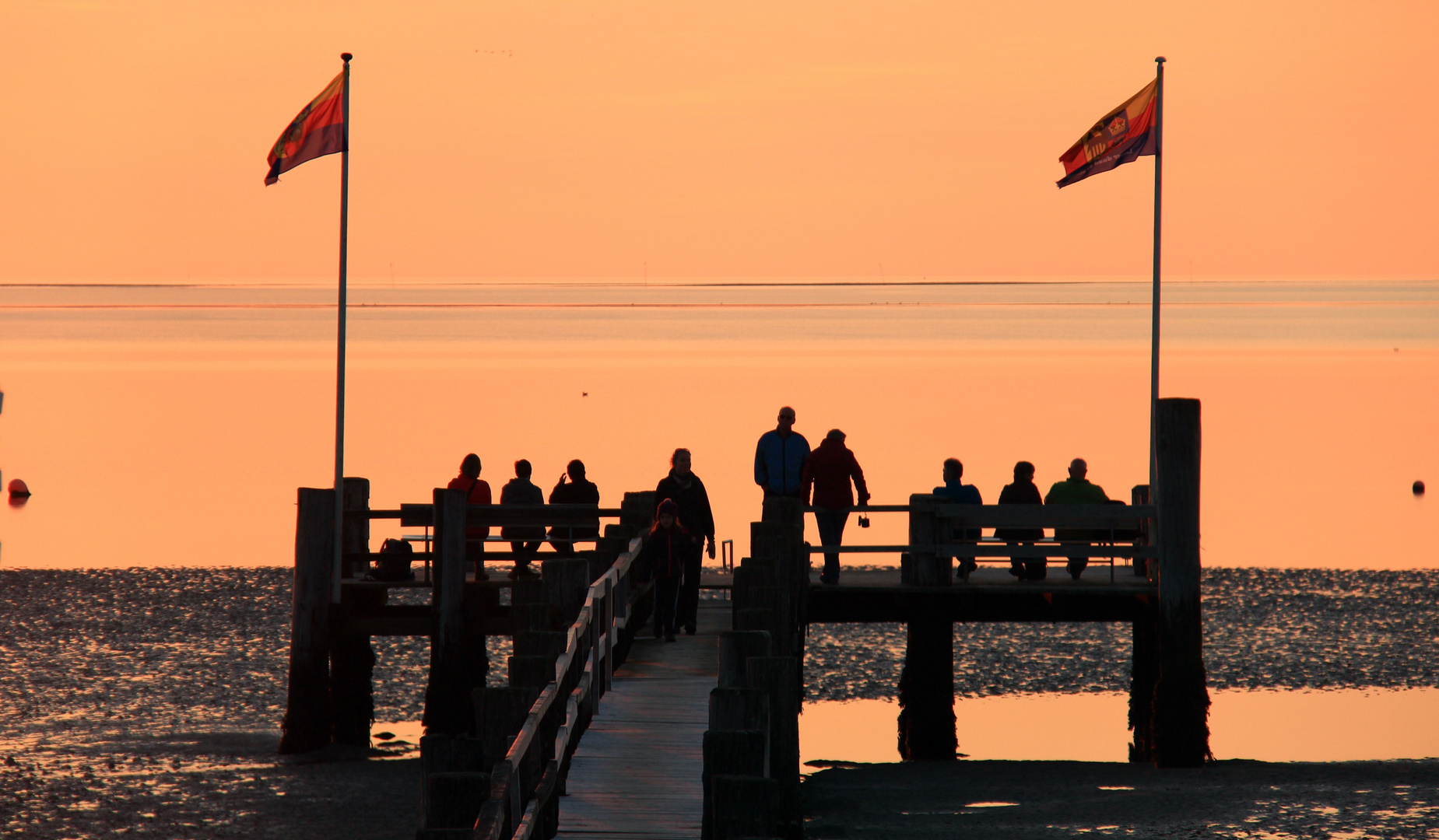 Menschen am Meer