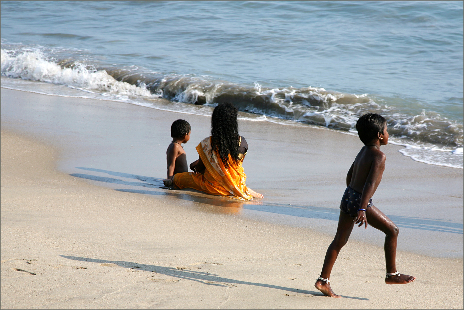 Menschen am Meer