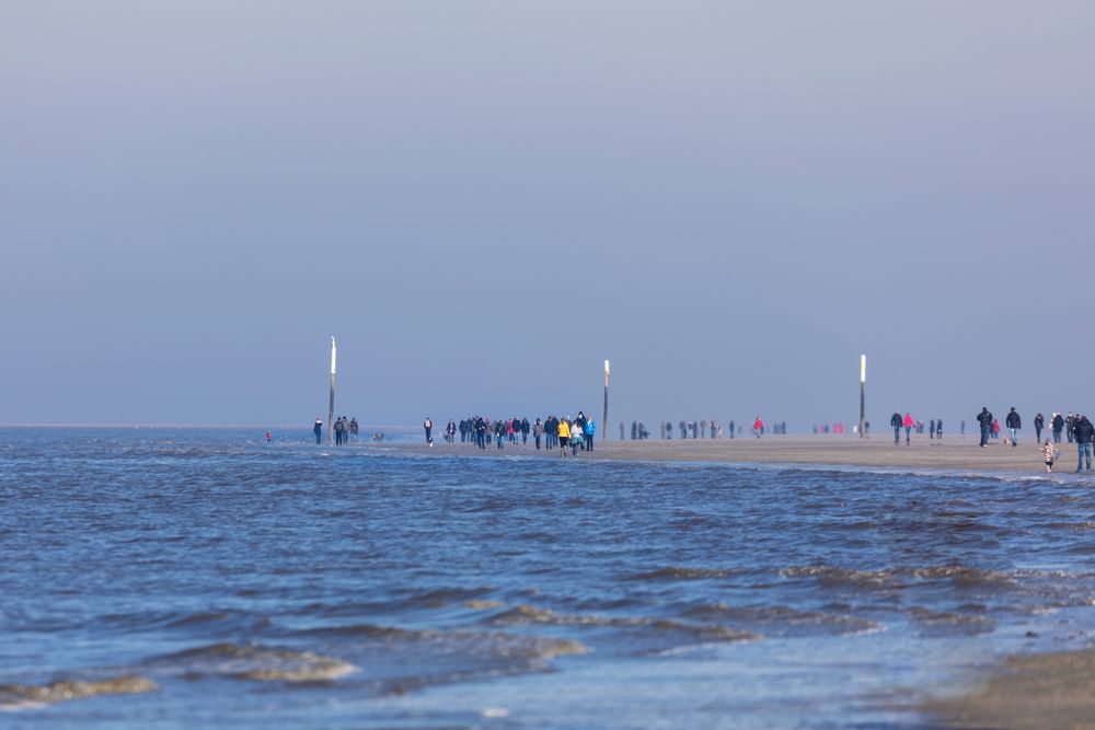 Menschen am Meer