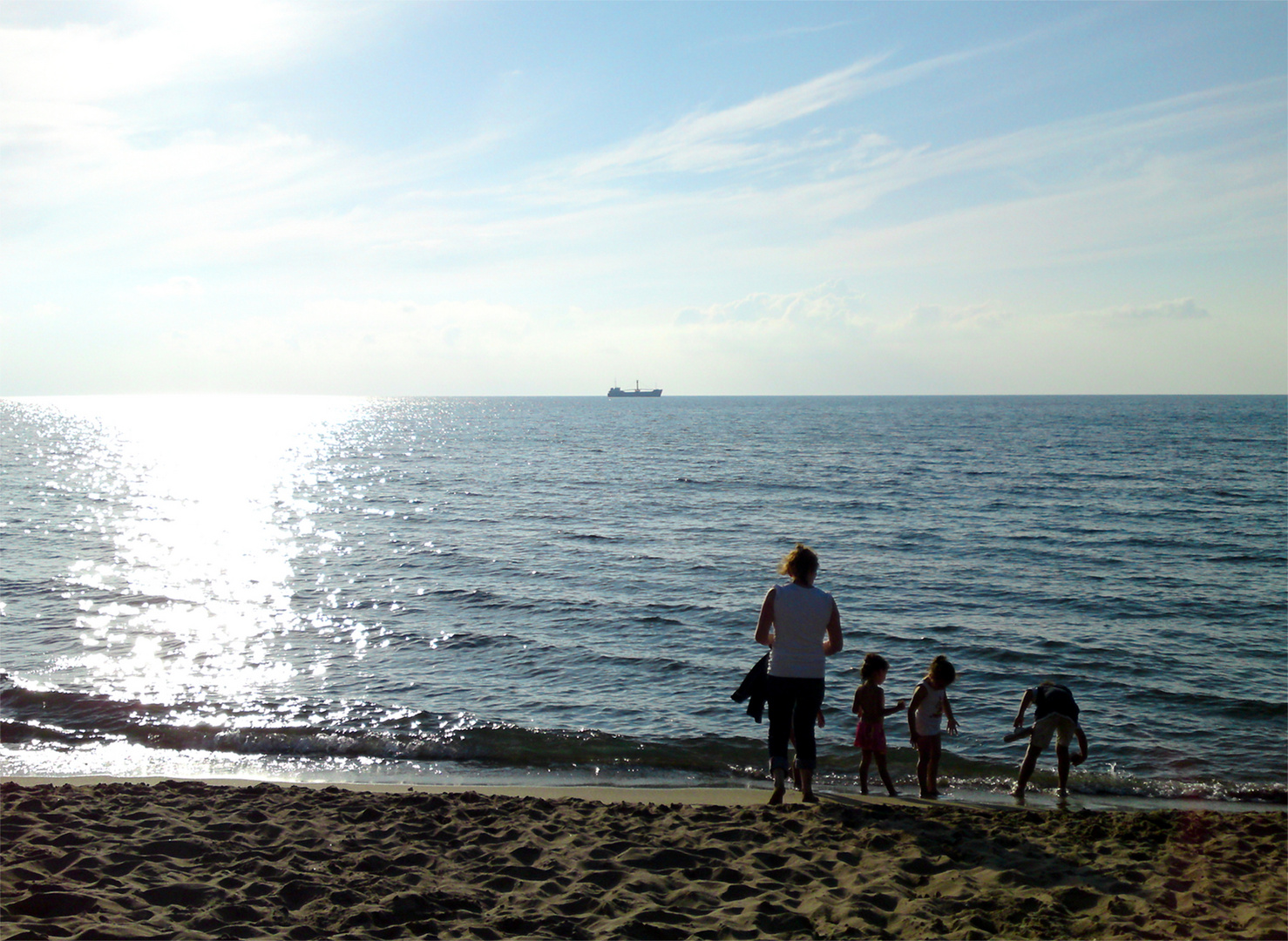 Menschen am Meer