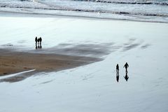 Menschen am Meer