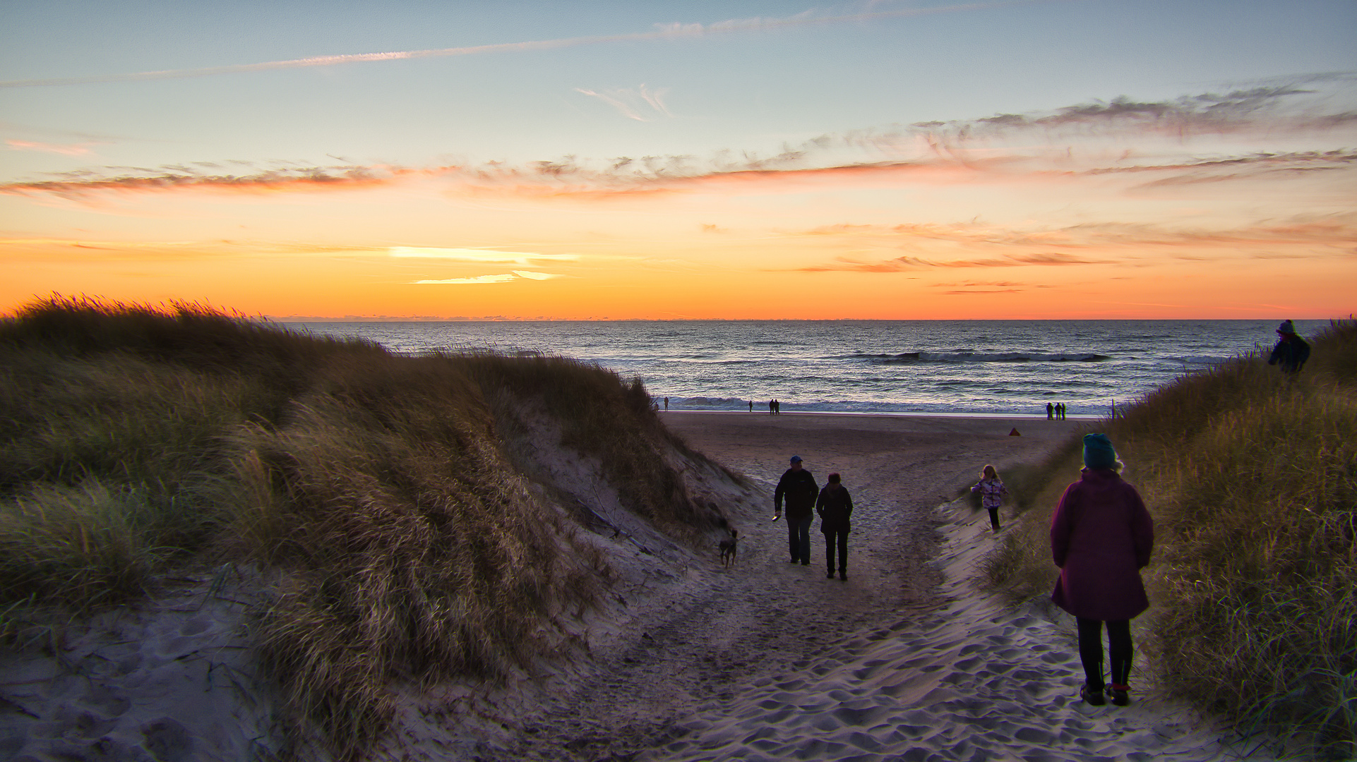 Menschen am Meer