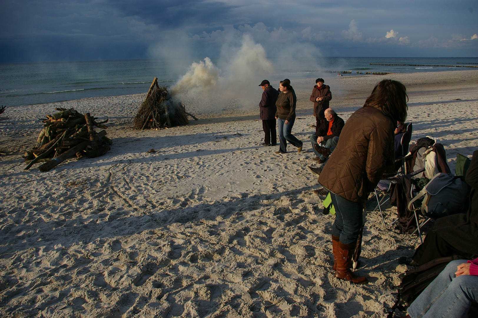 Menschen am Meer