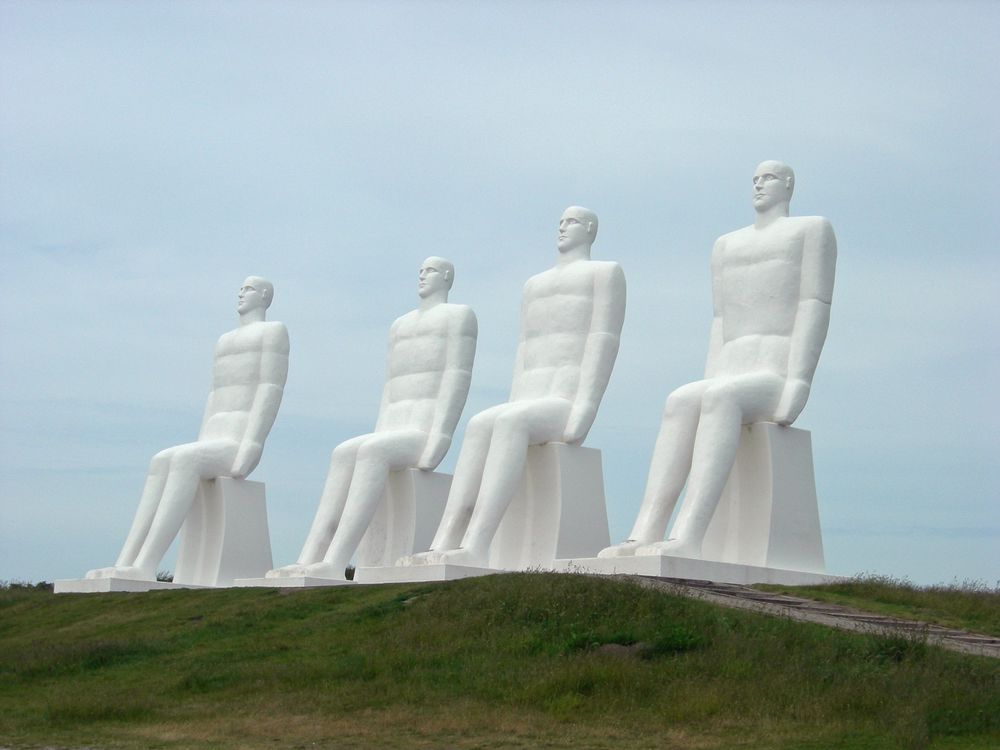 Menschen am Meer / Esbjerg.