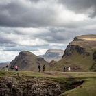 Menschen am Quiraing