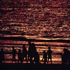 Menschen am Strand