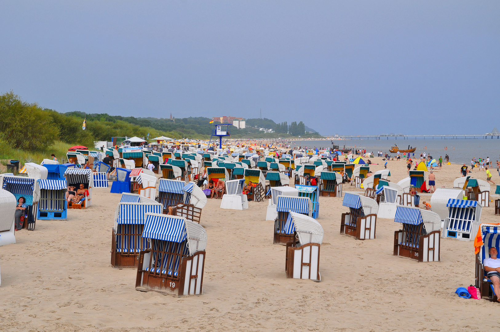 Menschen am Strand