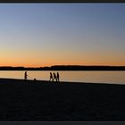 Menschen am Strand