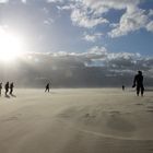 Menschen am Strand