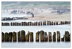 Menschen am Strand