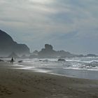 Menschen am Strand