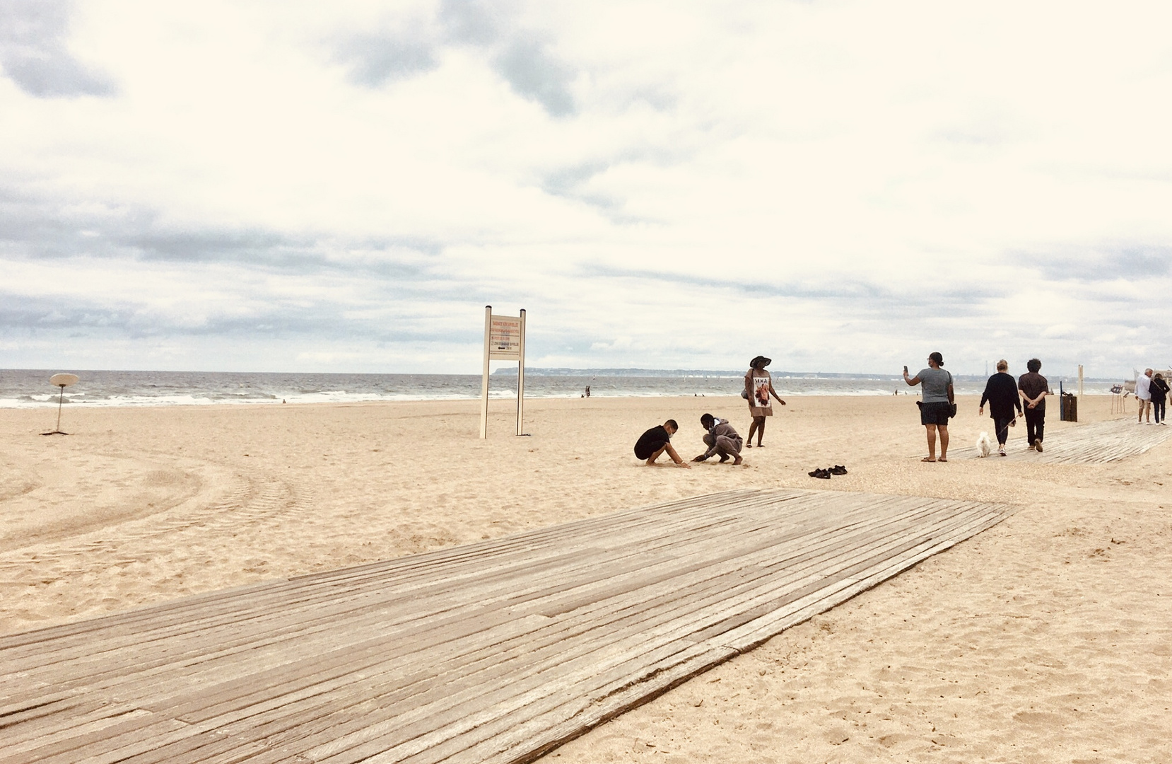 Menschen am Strand