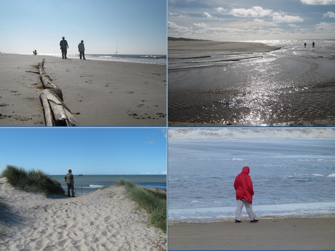 Menschen am Strand