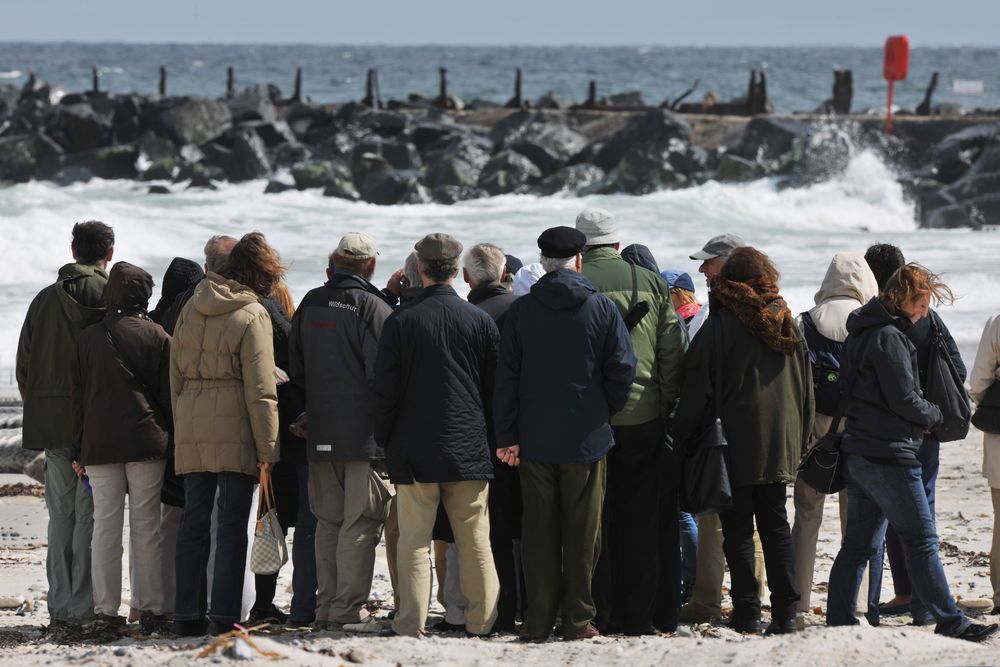 Menschen am Strand