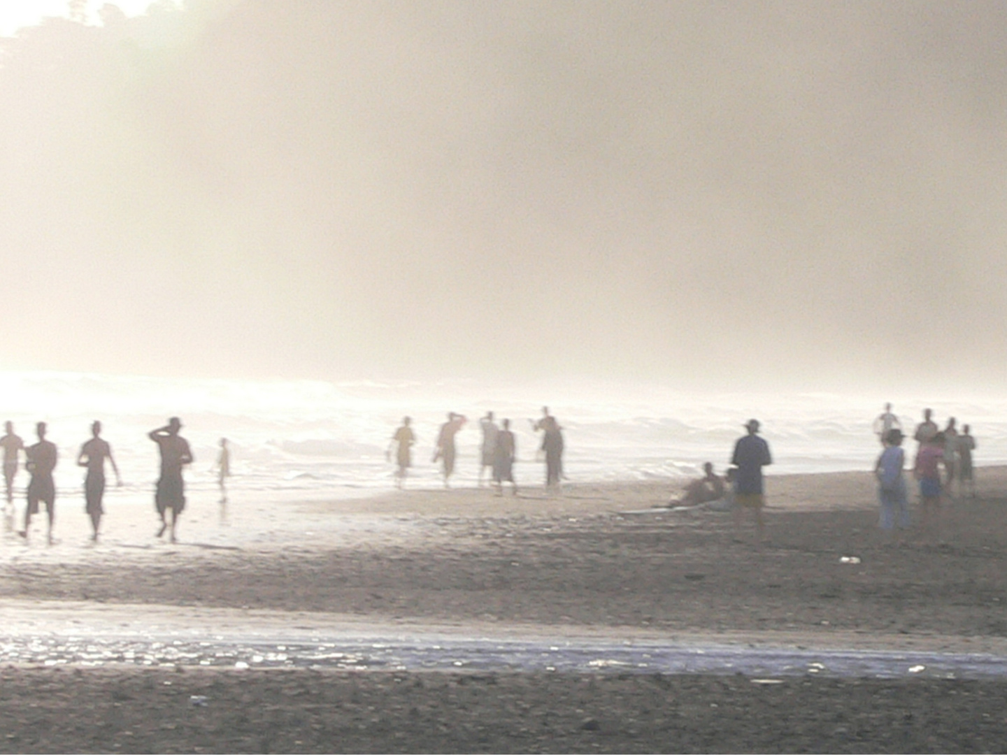 Menschen am Strand