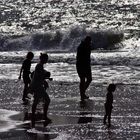 Menschen am Strand