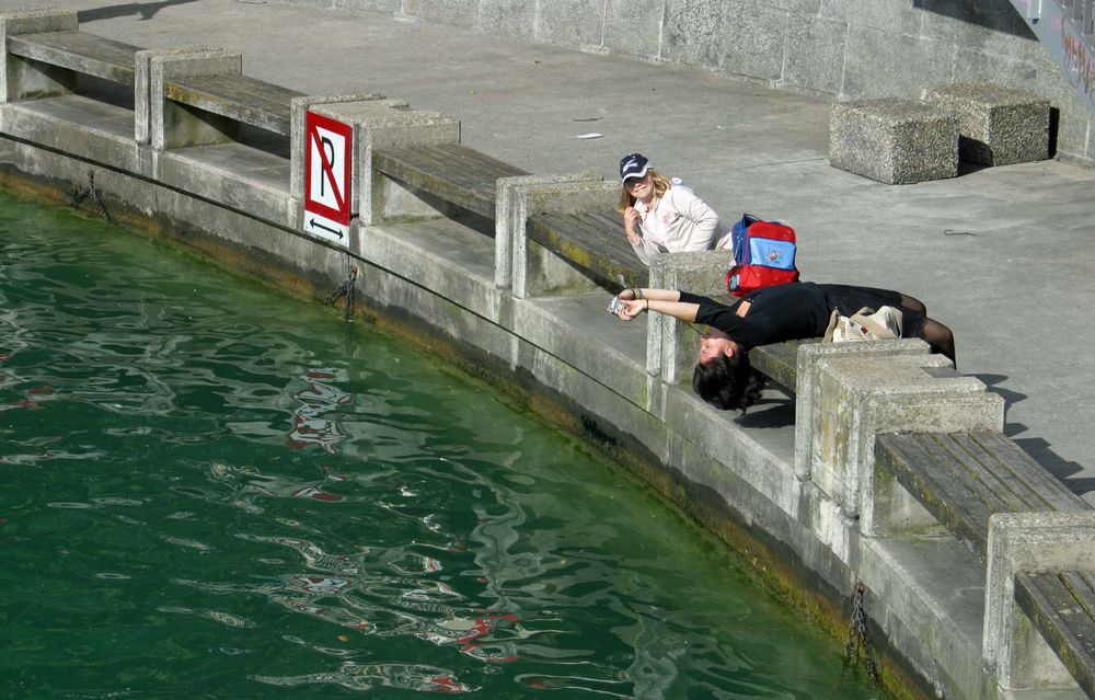 Menschen an der Limmat No.3