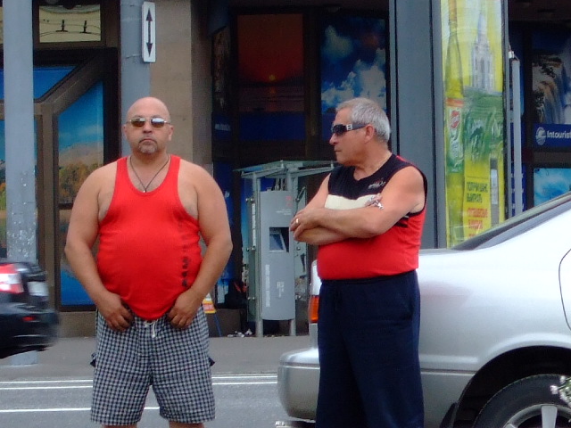 Menschen auf dem Arbat 2