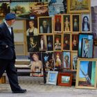 Menschen auf dem Arbat (Moskau) 1