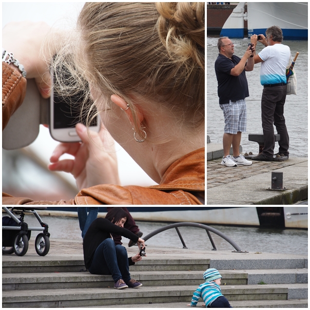 Menschen beim Fotografieren II