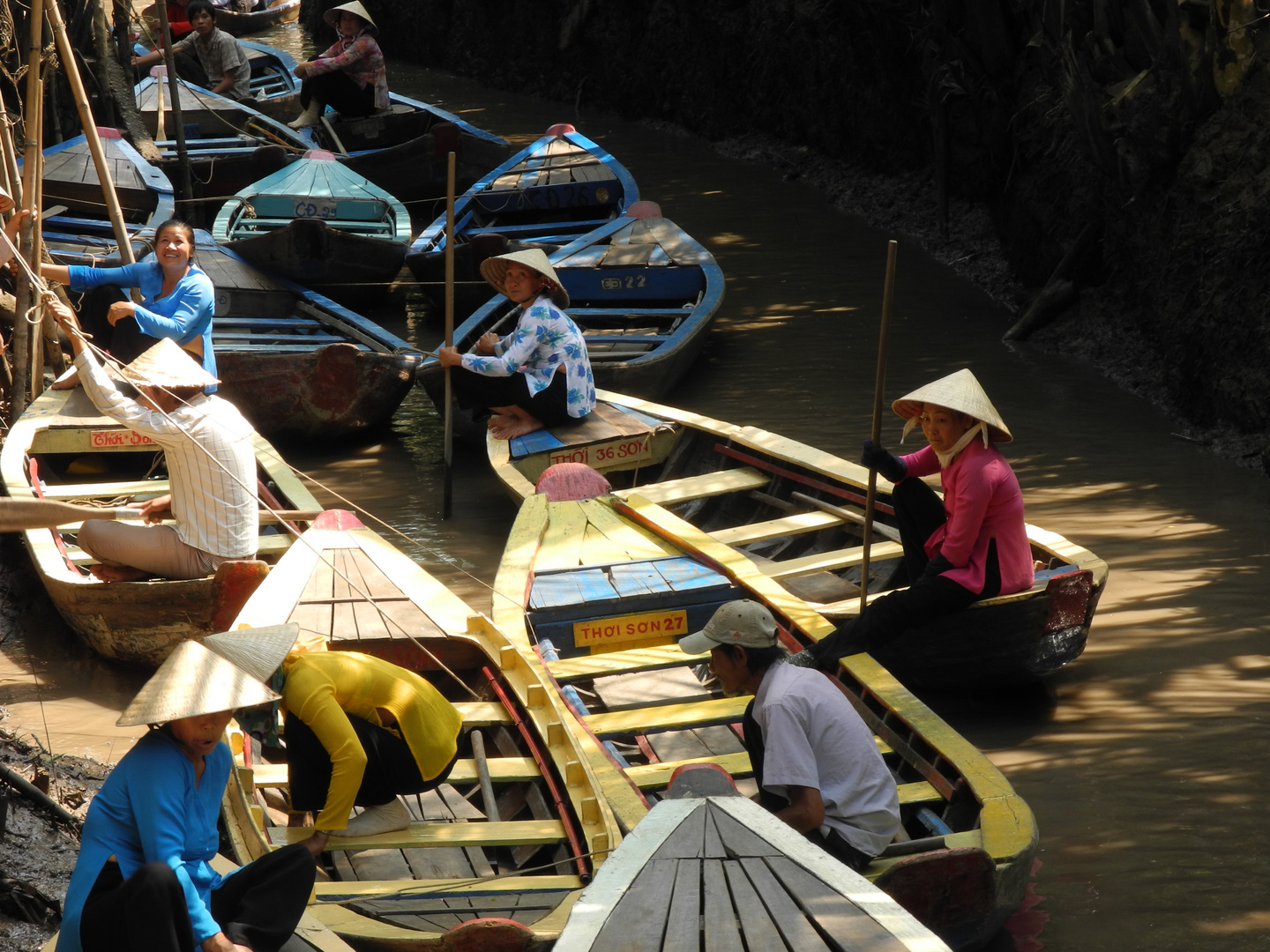 Menschen im Mekong Delta Teil 1