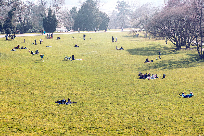 Menschen im Park #14