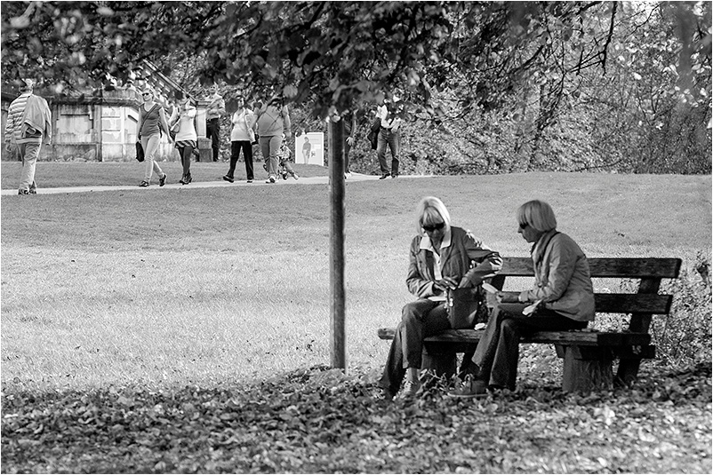 Menschen im Park #7 (twins)