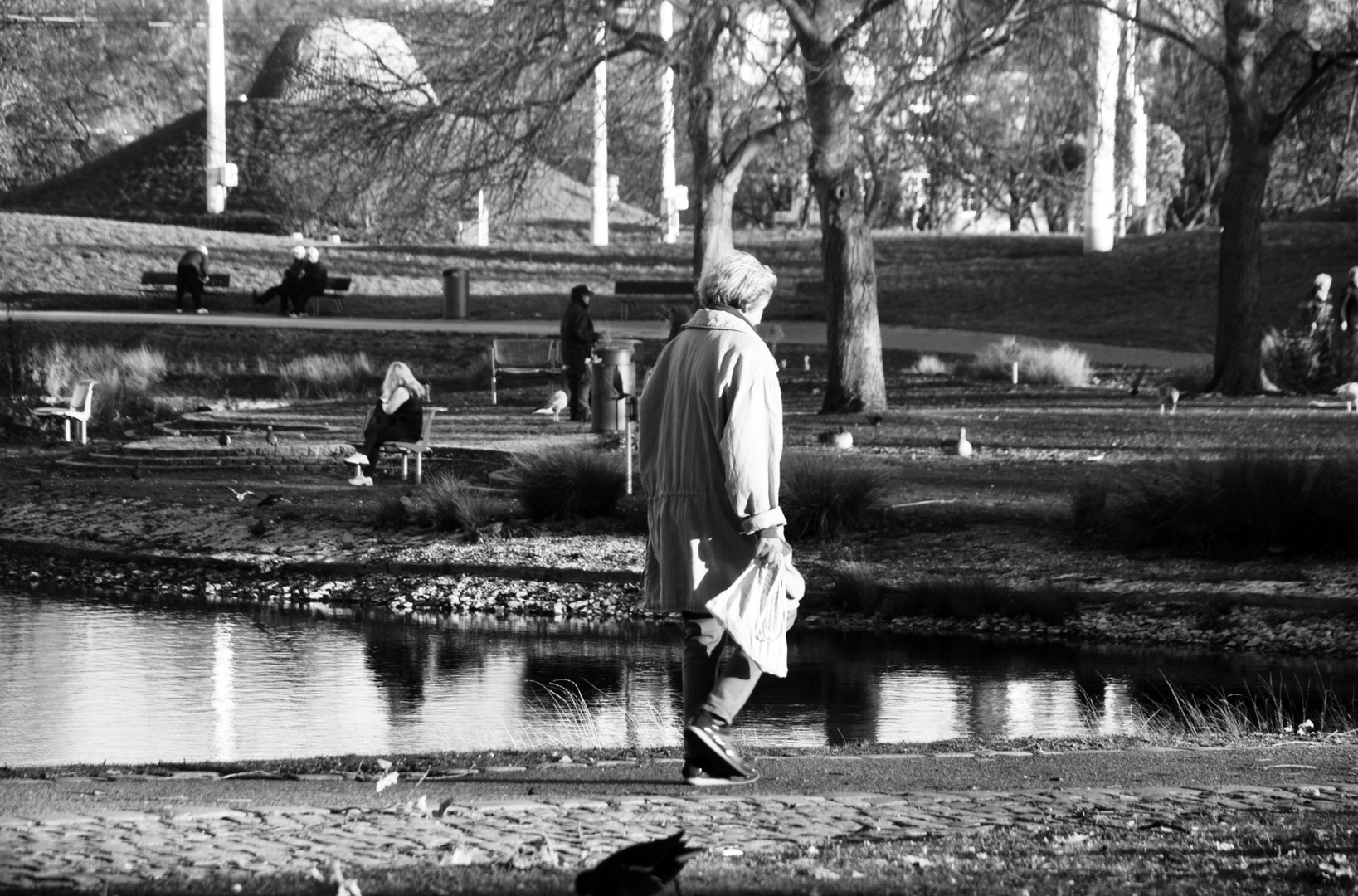 Menschen im Park