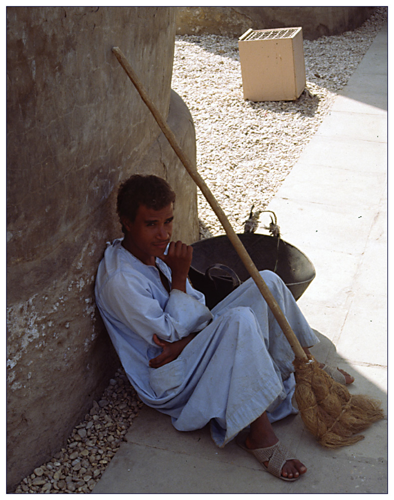 Menschen in Ägypten: So sauber wie geleckt...