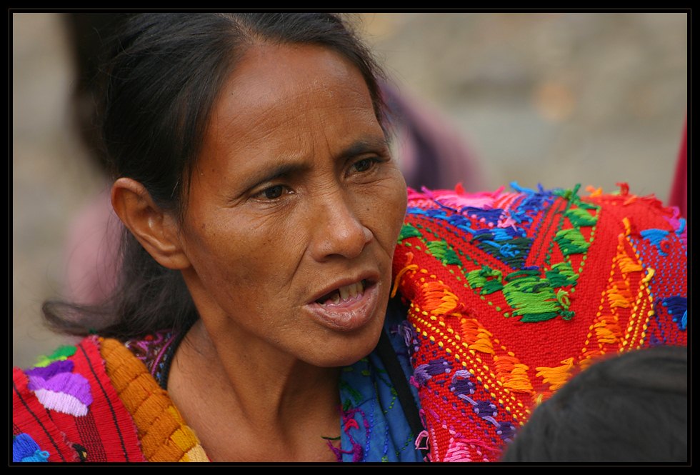 Menschen in Chichicastenango - III