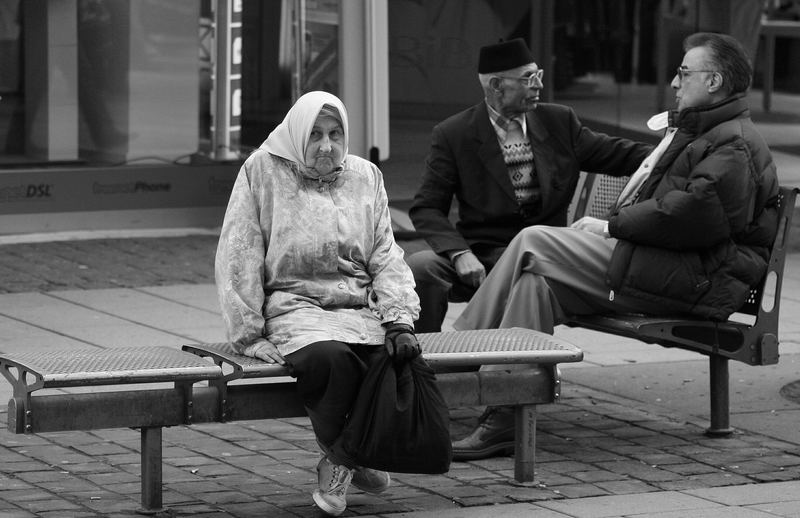 Menschen in der Stadt