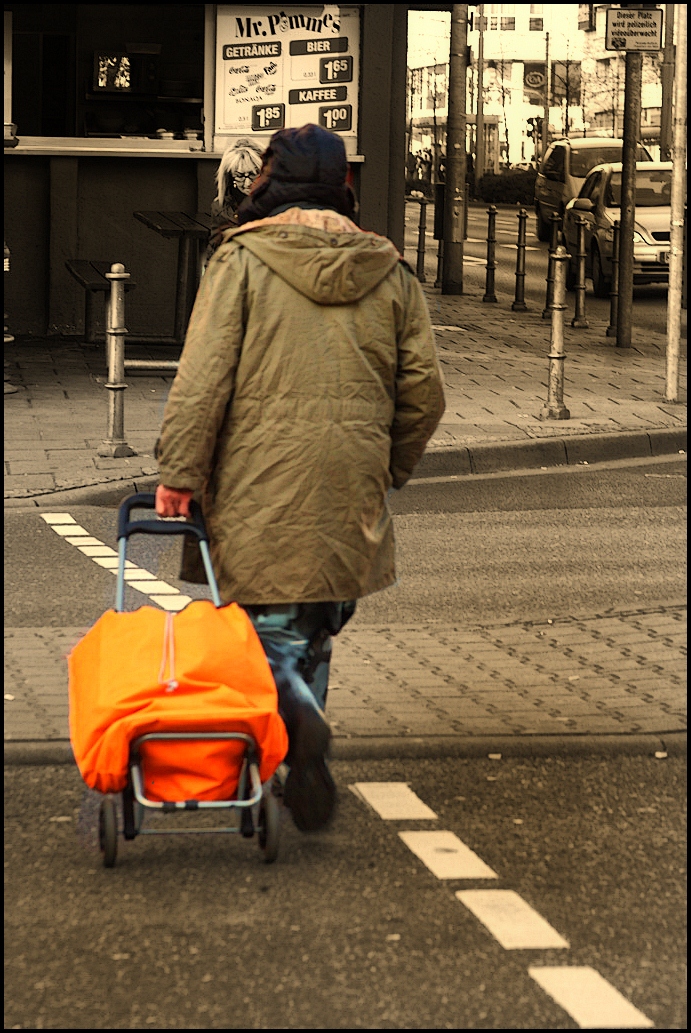 Menschen in Frankfurt