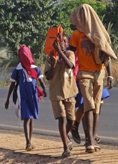 Menschen in Gambia, Westafrika