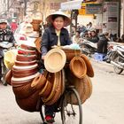 Menschen in Hanoi