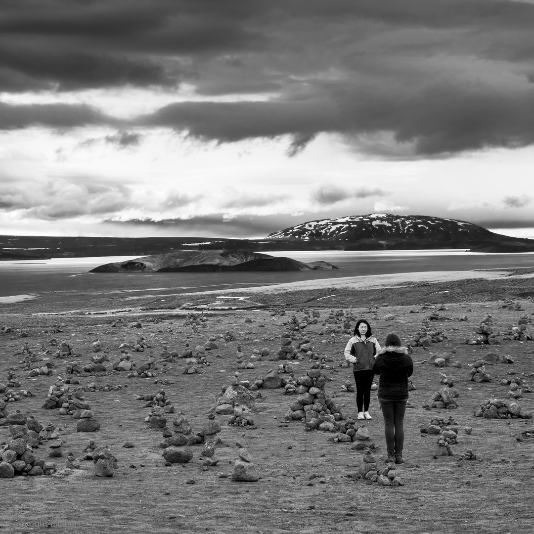 Menschen in Island