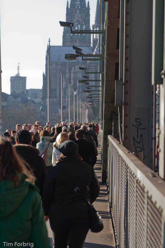 Menschen in Köln