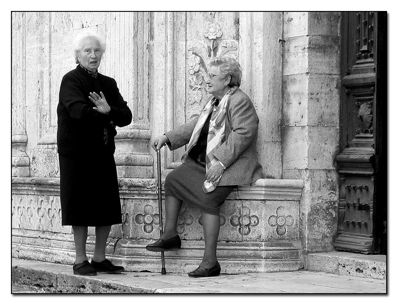 Menschen in Montepulciano I