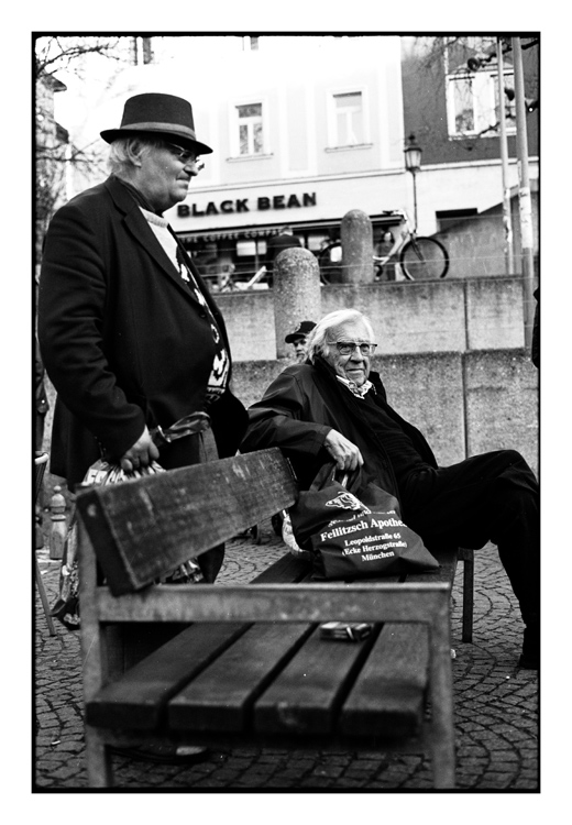 Menschen in München.