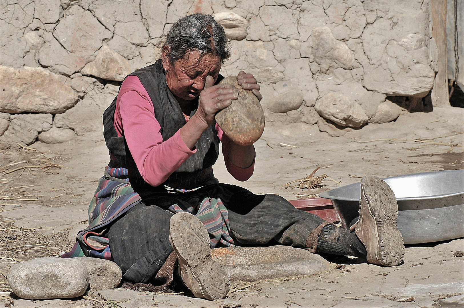 Menschen in Nepal