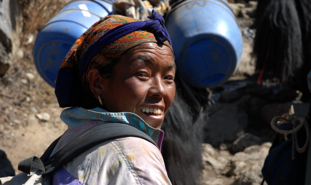 Menschen in Nepal