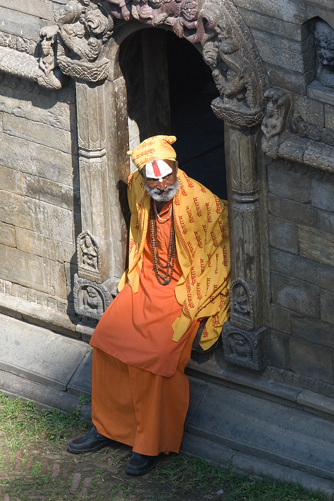 Menschen in Pashupati II